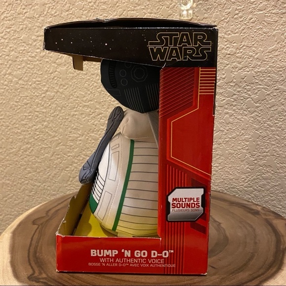 Star Wars Bump 'n Go D-o Sound Activated Action Plush 9 Inch Toy - Picture 4 of 7